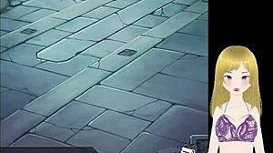 sexy anime nurse with big tits cares for patient