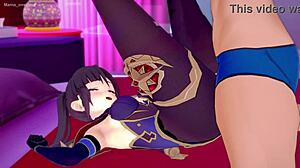 Mona enjoys having fun with playful touches in Genshin Impact.