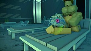 Roblox slut gets fucked rough and hard by bwc