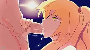 Fischl Sucking Big Cocks In This Hentai Animation 😈