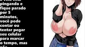 Sam Samsung femdom BDSM joi z zabawą w dupę i bondage