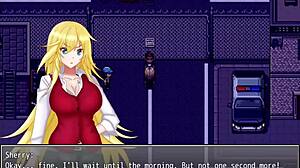 Cheating wife in hospital lingerie gets creampie during survival mission netorare route part four.