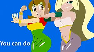 animacija za motivaciju vežbanja sa jogom i teretanom