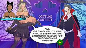 Kelsey Charms Halloween Contest: Who Can Last Longer in Intense Sex on Halloween Night?