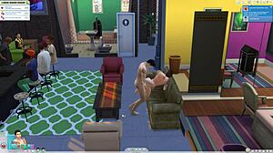 Intense Passion In Sims 4 Public Gay Sex