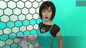 Može li azijska studentkinja savladati pijenje pišaćke u Fetish Locator 48?