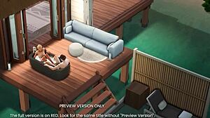 the first night 3d hentai preview? wanna see what happens?