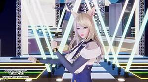 mmd t-ara - so crazy ahri hot kpop dance league of legends uncensored hentai