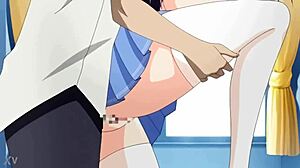 Anime dvojica vžge romantiko v razredu