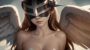 Angewomon Boldly Shows Her Tits