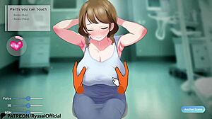Experience the full game of touching the lady during health checkup, exploring every detail