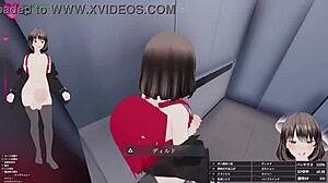 big dick schoolgirl gets bukkake in shopping mall!