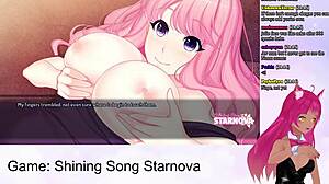 lewdneko plays shining song starnova bonus lewdly