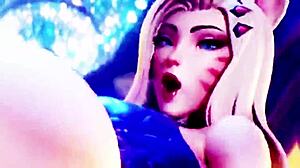 mix music hentai 3d neon party gemidos