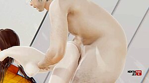 nezuko's big men fuck in demon slayer hentai – can she take it?