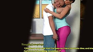 Cuckold Husband Watches His Own Wife Playing With An Old Man Cock Horny Wife Loves Old Man - Perfect Housewife 02 By K4soft