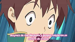 Henchan45 - Kazuma Owes Wiz Big Time - Sub Español