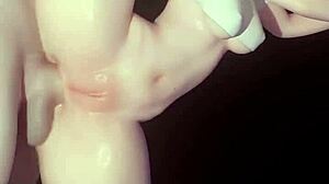 sexy goth widowmaker dancing bald pussy d va fucking big breast slut thigh fucking compilation