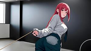 Makima gives anal joi asmr commanding you to get fucked like a dog in spanish voice