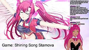 lewdneko plays shining song starnova bonus lewdly