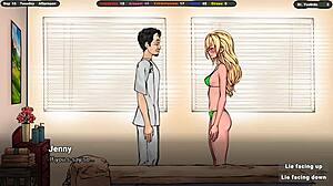 She Allowed the Masseur to Caress Her Between Her Legs 3d Hentai