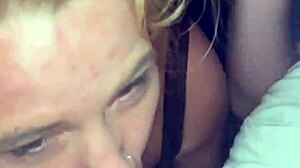 Una compilación de una puta tragando cargas de semen en la calle