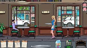 the masseur convinces her to don a bikini, then ravages her body