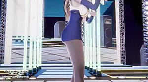 MMD 티아라 너무 미친 아리 뜨거운 케이팝 댄스 리그 오브 레전드 무수정 헨타이