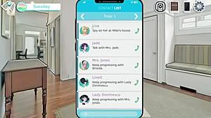 Sexnote Part 13 featuring the stepmom in the story