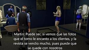 grandpa gets lucky in his first week at work in the sims 4