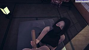 Ninja girl completes secret sex mission in 3d hentai