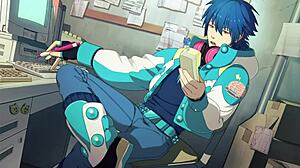 Feel the intense emotions in Dramatical Murder Episode 1, where passion and desire intertwine in this gay hentai