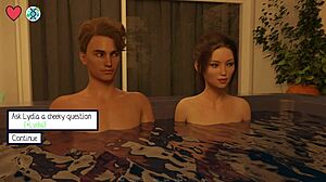 Elmwood University 12 - Brunette Cheerleader Loves To Dirty Talk Into My Ear She Thanked Me For Fucking Her In The Hot Tub