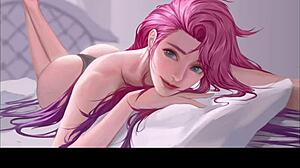 Seraphine fanmøde bliver til hentai runkeinstruktioner