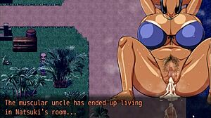 tanned girl natsuki hentai game ep 31 public beach night raw fucking