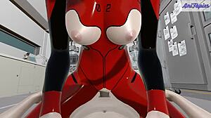 Aska Naik Batang Dengan Penuh Gairah Alih-alih Mecha