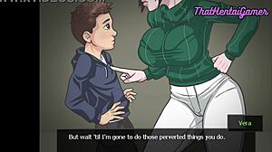 CRAZY HOT family in Bones Tale Manor: STEP SISTER LOVES step brother with BIG ASS and TITS on vacation part 1