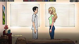 She Allowed the Masseur to Caress Her Between Her Legs 3d Hentai