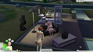 Lesbian Strapon Fun In The Sims 4