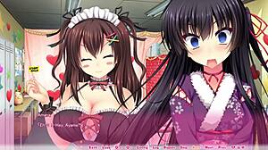 Real Hentai Situation Part 25 Kanna Route Part 9 End With Big Cock Creampie Facial Orgasm