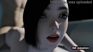 Cosmic slut fucked in zero-g big cock anal on orbital station