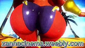 Breast Expansion Animation