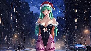 Morrigan Aensland Hentai Jerk Off Challenge!
