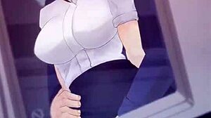 perverted guy fucks girl on the train