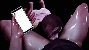 Asian Girlfriend Serving Boyfriend's Cock!