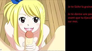 Lucy heartfilia french joi hentai session 😏