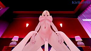 shishiro botan and shiranui flare in intense pov creampie hentai