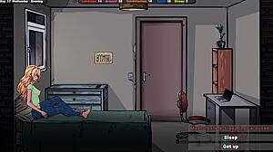 Masor șiret cere voie să examineze țâțele în joc hentai 3D cu gangbang anal blowjob creampie