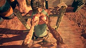 Lara and Sheva in Suggestive POV Hardcore Threesome