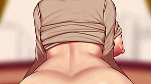 Mrs Yuigahama σε σκηνή POV creampie